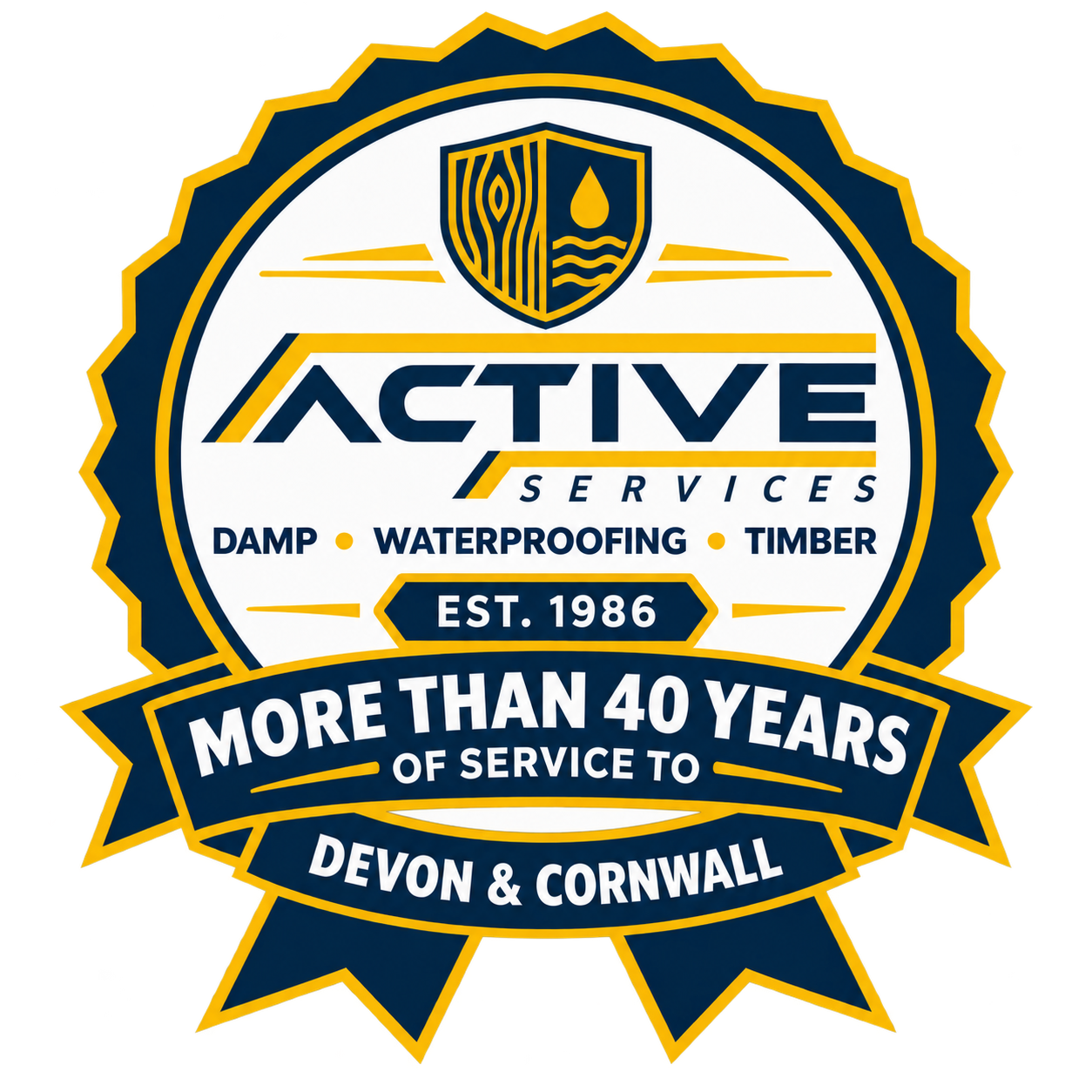 Active Services — more than 40 years of service to Devon and Cornwall, established 1986